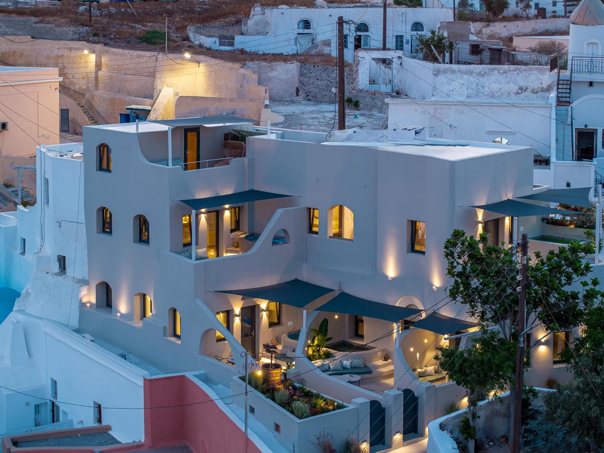 Galaria Serenity Suites Vóthon Exterior foto